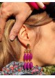 Boucles d'oreilles IRIS - plusieurs coloris