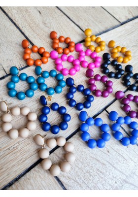 Boucles d'oreilles KATE - plusieurs coloris