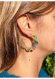 Boucles d'oreilles LOUANE - plusieurs coloris
