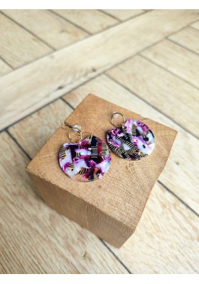 Boucles d'oreilles LORIANE - plusieurs coloris