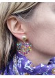 Boucles d'oreilles LUCIE "capsule fête"- plusieurs coloris