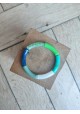 !!! NEW !!! Bracelet GEORGETTE bleu et vert