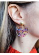 Boucles d'oreilles LUCIE "capsule fête"- plusieurs coloris