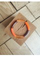 !!! NEW !!! Bracelet GEORGETTE orange fluo translucide