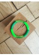 !!! NEW !!! Bracelet GEORGETTE vert fluo translucide