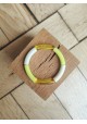 !!! NEW !!! Bracelet GEORGETTE jaune translucide