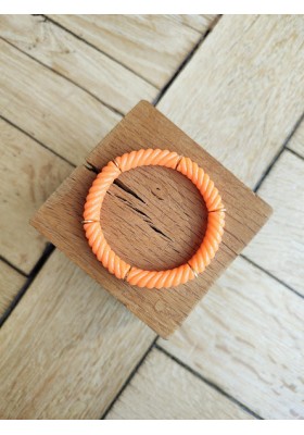 Bracelet fin GARANCE orange