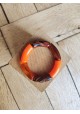 !!! NEW !!! Bracelet GEORGES léopard orange fluo