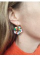 Boucles d'oreilles PAOLA - plusieurs coloris