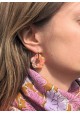 Boucles d'oreilles PAOLA full paillettes - plusieurs coloris