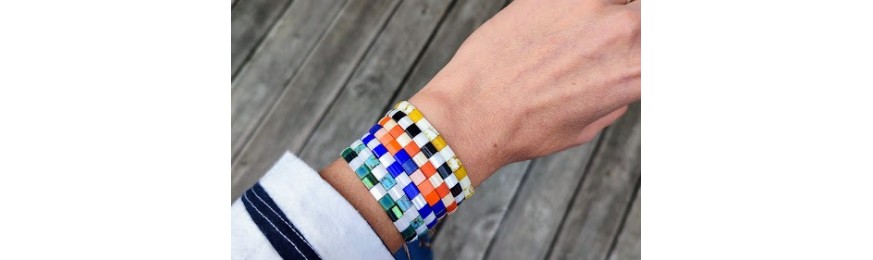 Bracelet Clyde damier