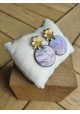 Boucles d'oreilles ELEANORE - plusieurs coloris