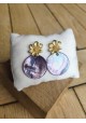 Boucles d'oreilles ELEANORE - plusieurs coloris