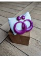 Boucles d'oreilles HUGUETTE - plusieurs coloris