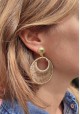 Boucles d'oreilles JOSEPHA - plusieurs coloris