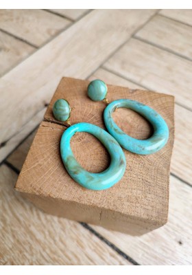 Boucles d'oreilles HABY - plusieurs coloris