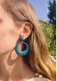 Boucles d'oreilles HUGUETTE - plusieurs coloris