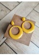 Boucles d'oreilles HUGUETTE - plusieurs coloris