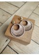Boucles d'oreilles JOSEPHA - plusieurs coloris