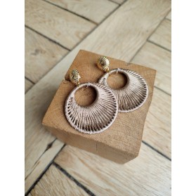 Boucles d'oreilles JOSEPHA - plusieurs coloris