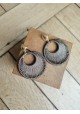 Boucles d'oreilles JOSEPHA - plusieurs coloris