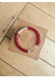 Bracelet GEORGETTE bordeaux et doré