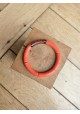 Bracelet GEORGETTE corail et léopard