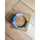 Bracelet GEORGES bleu canard, kaki et gris