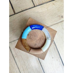 Bracelet GEORGES bleu paillettes