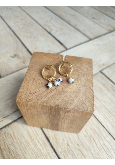 Boucles d'oreilles KAMILIA - plusieurs coloris