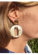 Boucles d'oreilles LAURETTE - plusieurs coloris