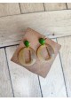 Boucles d'oreilles LAURETTE - plusieurs coloris