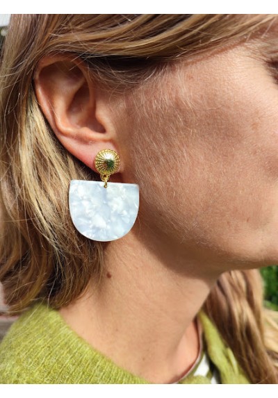 Boucles d'oreilles LUCIE - plusieurs coloris