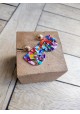 Boucles d'oreilles LUCIE - plusieurs coloris