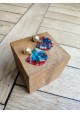 Boucles d'oreilles LUCIE - plusieurs coloris