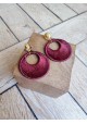 Boucles d'oreilles JOSEPHA - plusieurs coloris