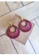 Boucles d'oreilles JOSEPHA - plusieurs coloris