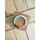 Bracelet GEORGETTE turquoise et vert