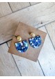 Boucles d'oreilles LUCIE - plusieurs coloris
