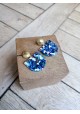 Boucles d'oreilles LUCIE - plusieurs coloris