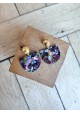 Boucles d'oreilles LUCIE - plusieurs coloris