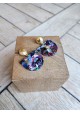 Boucles d'oreilles LUCIE - plusieurs coloris