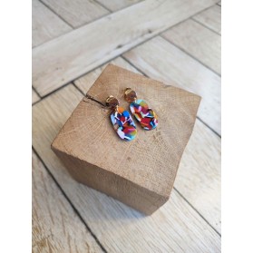Boucles d'oreilles LOU - plusieurs coloris