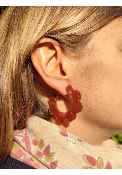 Boucles d'oreilles LOUANE petite taille - plusieurs coloris