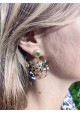 Boucles d'oreilles LUCIE "capsule fête"- plusieurs coloris