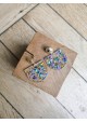 Boucles d'oreilles LUCIE "capsule fête"- plusieurs coloris