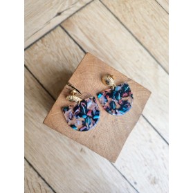 Boucles d'oreilles LUCIE - plusieurs coloris