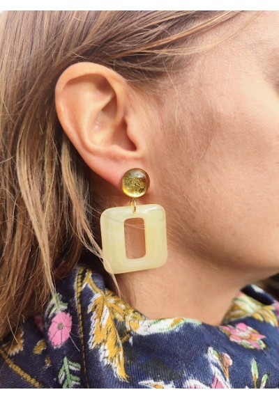 Boucles d'oreilles LAURE - plusieurs coloris
