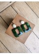 Boucles d'oreilles LAURE - plusieurs coloris