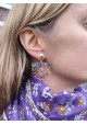 Boucles d'oreilles LUCIE "capsule fête"- plusieurs coloris